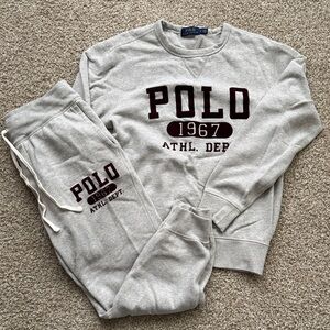 Polo by Ralph Lauren Gray Sweatpants & Joggers